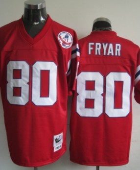 Irving Fryar New England Patriots red Throwback jersey