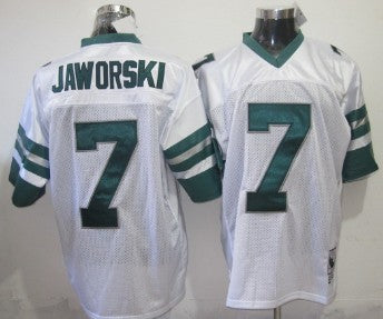 Ron Jaworski Philadelphia Eagles white Throwback jersey
