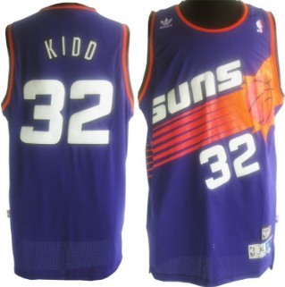 Jason Kidd Phoenix Suns purple Throwback jersey