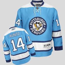 Chris Kunitz Pittsburgh Penguins blue jersey