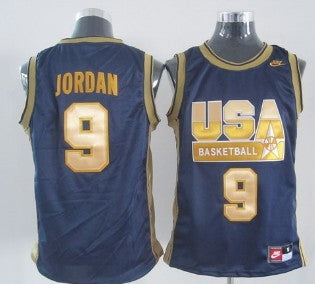 Michael Jordan USA Basketball navy jersey