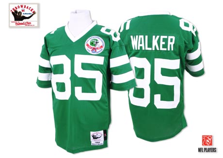 Walker New York Jets green Throwback jersey