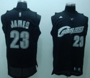 LeBron James Cleveland Cavaliers black Throwback jersey