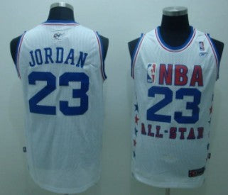 NBA All-Star white Throwback jersey