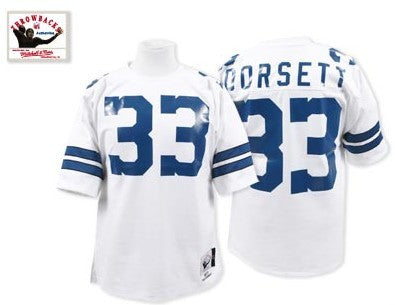 Tony Dorsett Dallas Cowboys white Throwback jersey