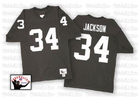 Bo Jackson Las Vegas Raiders black Throwback jersey