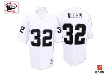 Marcus Allen Las Vegas Raiders white Throwback jersey