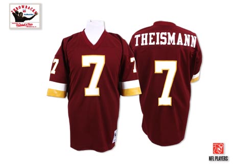 Joe Theismann Washington Commanders red Throwback jersey