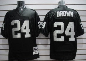 Las Vegas Raiders brown Throwback jersey