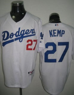 Matt Kemp Los Angeles Dodgers white jersey