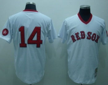 Jim Rice Boston Red Sox white jersey