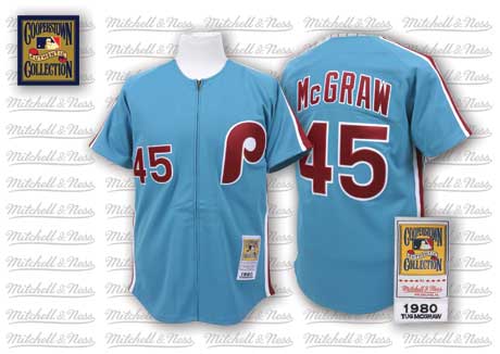 Tug McGraw Philadelphia Phillies blue Throwback jersey