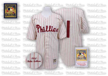 Richie Ashburn Philadelphia Phillies white jersey