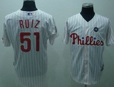 Carlos Ruiz Philadelphia Phillies white jersey
