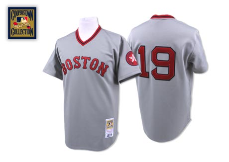Fred Lynn Boston Red Sox grey Throwback jersey