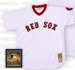 Ted Williams Boston Red Sox white jersey