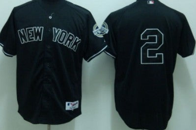 Derek Jeter New York Yankees black jersey
