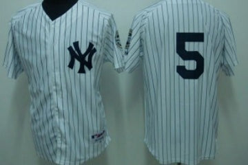 DiMaggio New York Yankees white jersey