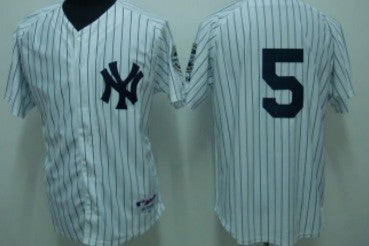 DiMaggio New York Yankees white jersey