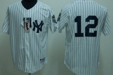 Eric Chavez New York Yankees white jersey