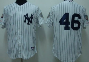 Pettitte New York Yankees white jersey