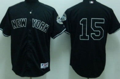Munson New York Yankees black jersey