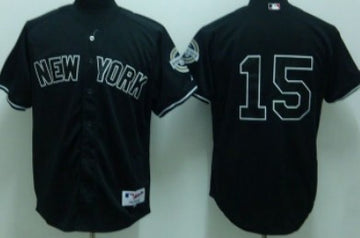 Munson New York Yankees black jersey