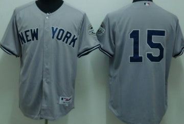 Munson New York Yankees gray jersey