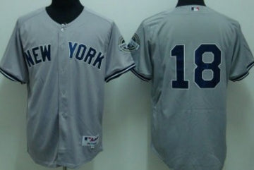 Hiroki Kuroda New York Yankees gray jersey