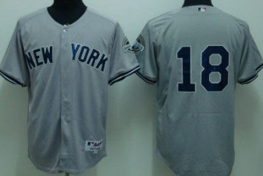 Hiroki Kuroda New York Yankees gray jersey