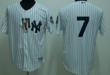 Mickey Mantle New York Yankees white jersey