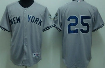 Teixeira New York Yankees gray jersey