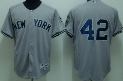 NY Rivera New York Yankees gray jersey