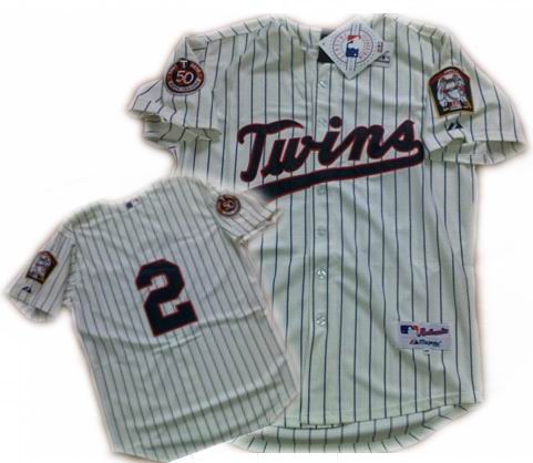 Span Minnesota Twins cream jersey