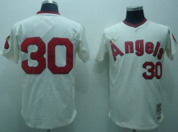 LA Los Angeles Angels cream Throwback jersey