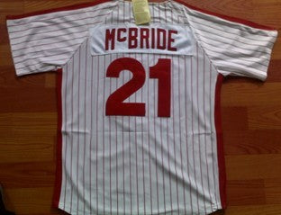 Mcbride Philadelphia Phillies white jersey