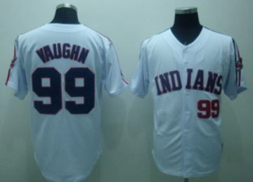 Rick Vaughn Cleveland Guardians white jersey