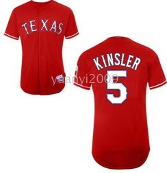 Ian Kinsler Texas Rangers red jersey