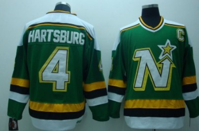 Craig Hartsburg Dallas Stars green Throwback jersey