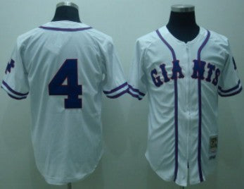 Mel Ott San Francisco Giants white Throwback jersey