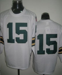 Bart Starr Green Bay Packers white Throwback jersey