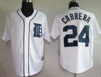 Miguel Cabrera Detroit Tigers white jersey