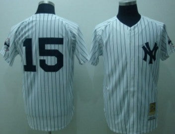 Munson New York Yankees white Throwback jersey