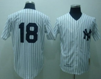 Don Larsen New York Yankees white Throwback jersey
