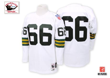 Ray Nitschke Green Bay Packers white Throwback jersey