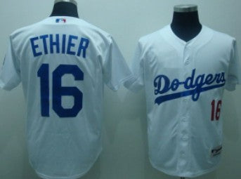 Andre Ethier Los Angeles Dodgers white jersey