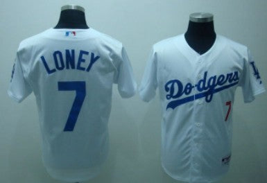 Loney Los Angeles Dodgers white jersey
