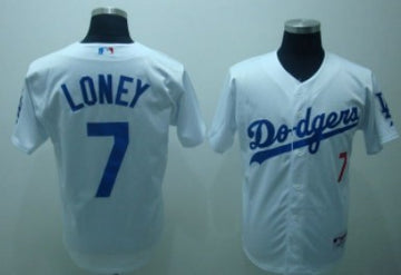 Loney Los Angeles Dodgers white jersey