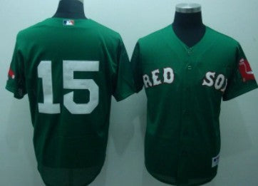 Dustin Pedroia Boston Red Sox green jersey