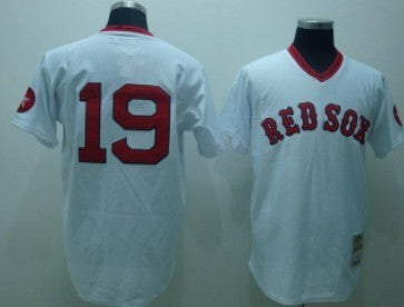 Lynn Boston Red Sox white Throwback jersey